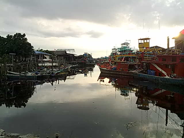 Boats in Sungai Besar